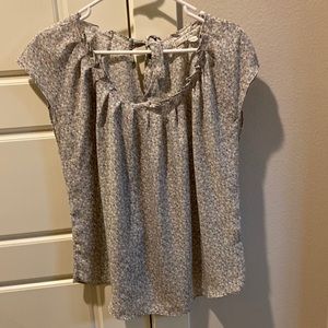 Lauren Conrad blouse sleeveless lightweight flowy